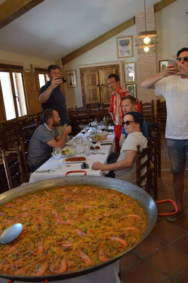 Paella for stag do