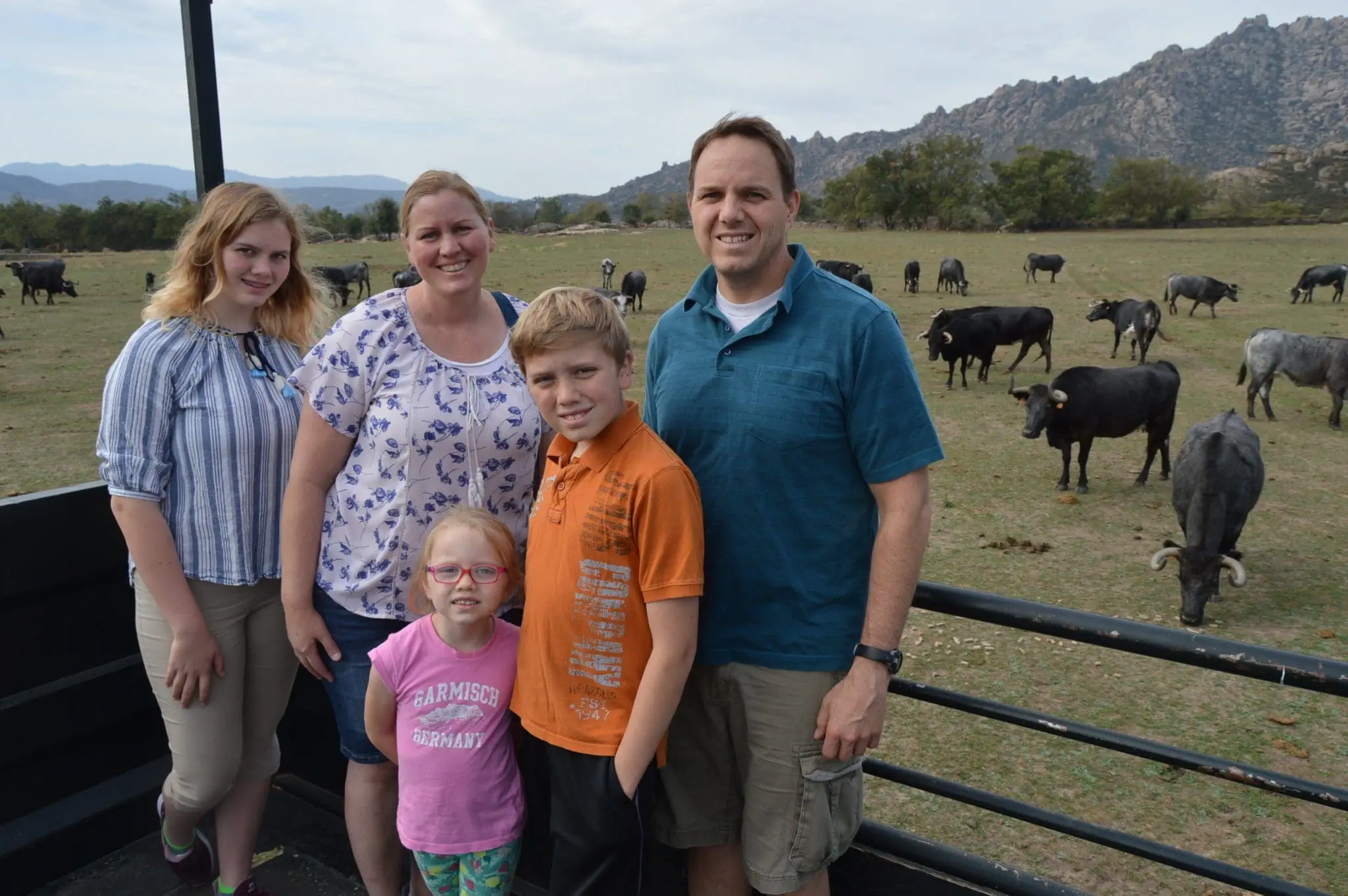 Family bull tour